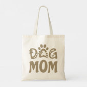 Dog Mom Tragetasche (Rückseite)