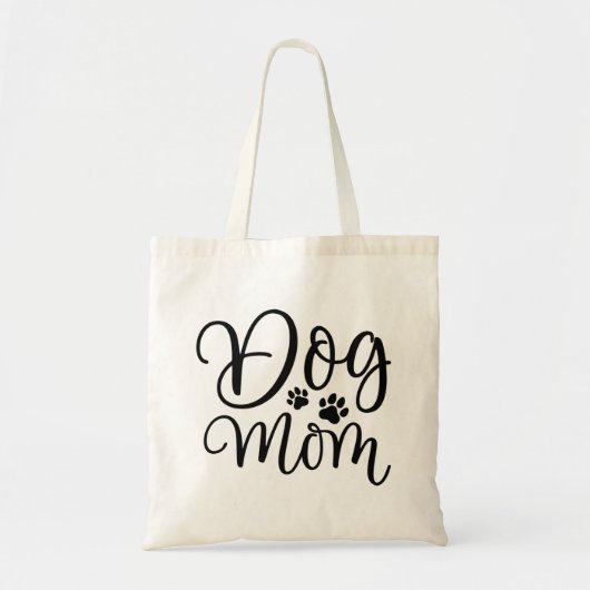 Dog Mom Tragetasche (Vorne)