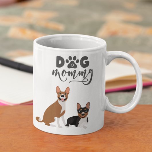 Dog Mommy Basenji Hounds Niedlich Kaffeetasse