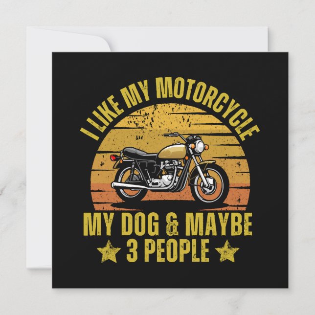 Dog Motorrad (Vorderseite)