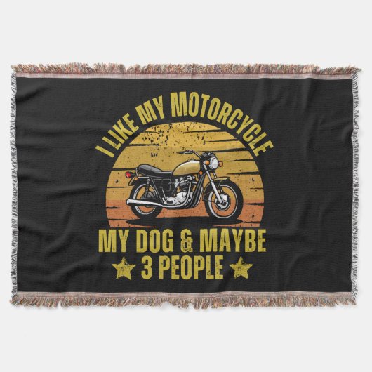 Dog Motorrad Decke (Vorderseite)