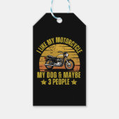Dog Motorrad Geschenkanhänger (Vorderseite)