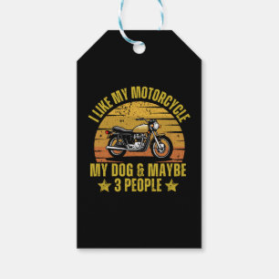 Dog Motorrad Geschenkanhänger