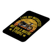 Dog Motorrad Magnet (Linke Seite)
