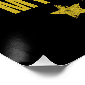 Dog Motorrad Poster (Ecke)