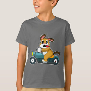 Dog Motorrad T-Shirt