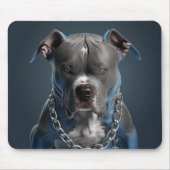 Dog Mouse Pad American Stafford Mousepad (Vorne)