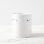 Dog Mug Kaffeetasse (Mittel)
