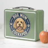 Dog Mum Cockapoo Blueprint Lunch Box (Beispiel)