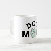 Dog Mum Kaffee Tasse (Vorderseite Links)