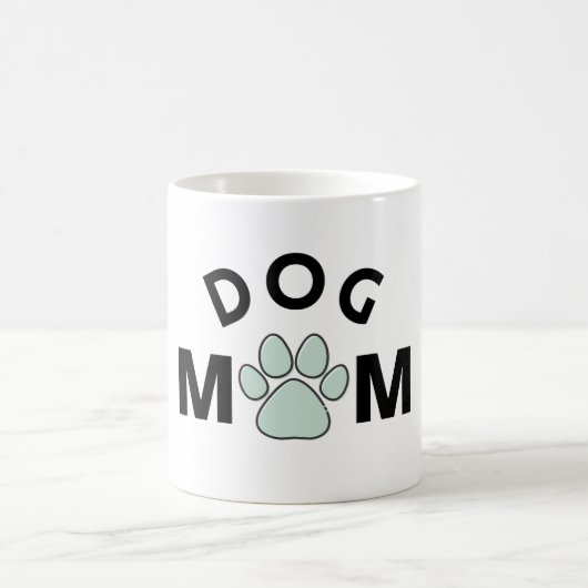Dog Mum Kaffee Tasse (Mittel)