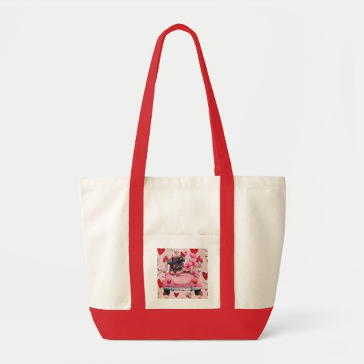 DOG N AUTO Tote Bag Tragetasche (Vorne)