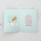 DOG n DAUGHTER CHRISTMAS CARD Dankeskarte (Innenseite)