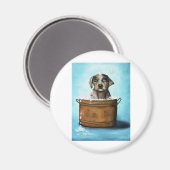 Dog n Suds Magnet (Vorderseite/Rückseite)