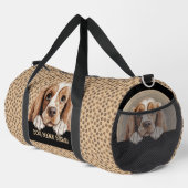 Dog Name, Cocker Spanel hinzufügen Duffle Bag (Rechte Ecke)