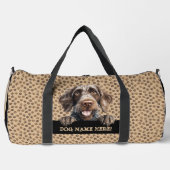 Dog-Name, Ihr Name, deutscher Drahthaar-Pointer hi Duffle Bag (Vorderseite)