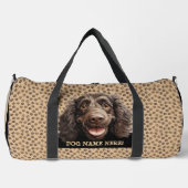 Dog-Name oder Ihr Name, Boykin Spaniel Duffle Bag (Vorderseite)