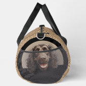 Dog-Name oder Ihr Name, Boykin Spaniel Duffle Bag (Rechts)