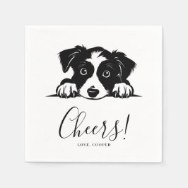 Dog Napkins Wedding Serviette