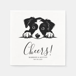 Dog Napkins Wedding Serviette