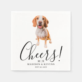 Dog Napkins Wedding Serviette
