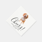 Dog Napkins Wedding Serviette (Ecke)