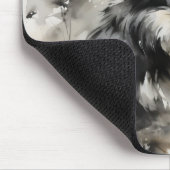 Dog Nature Ink Painting Mousepad (Ecke)