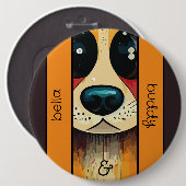 Dog Nose Button (Vorne & Hinten)