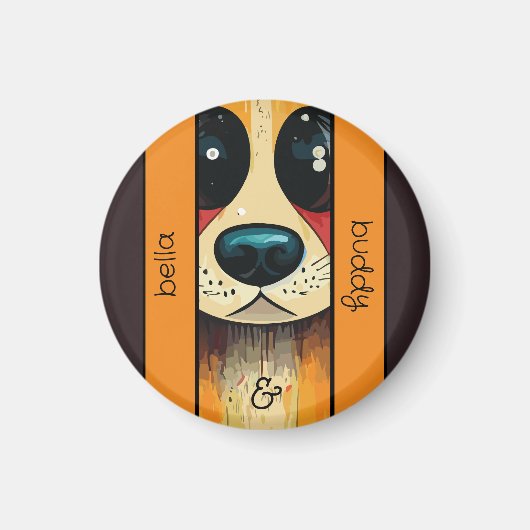 Dog Nose Magnet (Vorne)