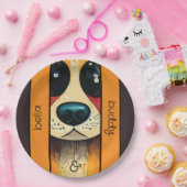 Dog Nose Pappteller (Party)
