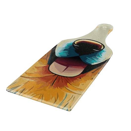 Dog Nose Schneidebrett (Ecke)