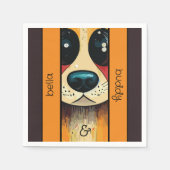 Dog Nose Serviette (Vorderseite)