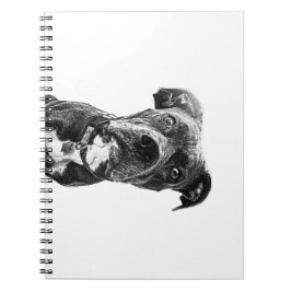 Dog Notebook – Ink Portrait Cover Notizblock