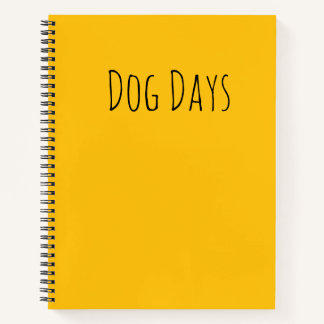 Dog-Notebook Notizblock