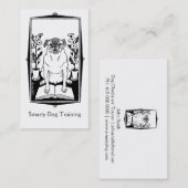 Dog Obedience Trainer Visitenkarte (Vorne/Hinten)
