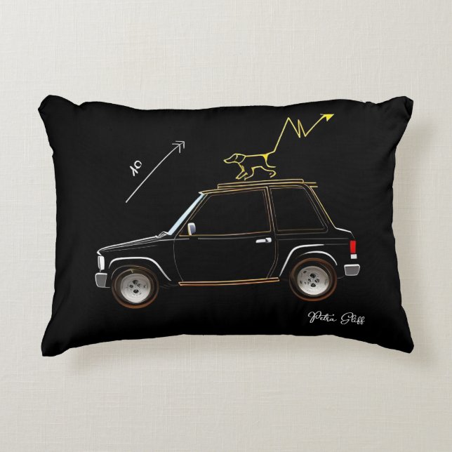 Dog on Wall Street  Dekokissen (Vorderseite)