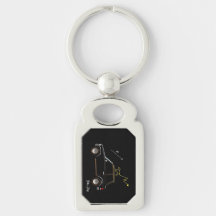 Dog on Wall Street Petra Gliff Keychain