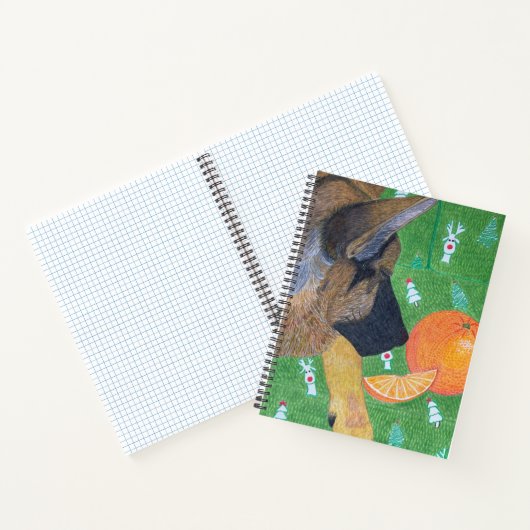 Dog&Orange Notebook Notizblock (Innenseite)
