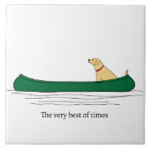 Dog Paddle Memory Fliese (Vorderseite)