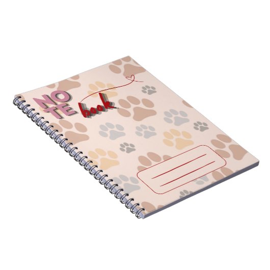 Dog Pads Notebook Notizblock (Rechte Seite)
