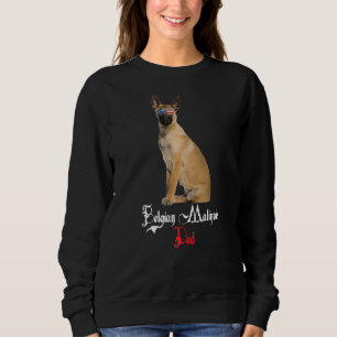 Dog Papa Welppy Vater Belgisch Malinois Sweatshirt