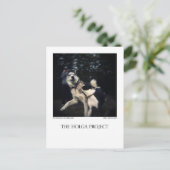 Dog Park Postcard 13 Postkarte (Stehend Vorderseite)