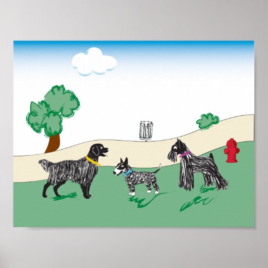 Dog Park Poster (Vorne)