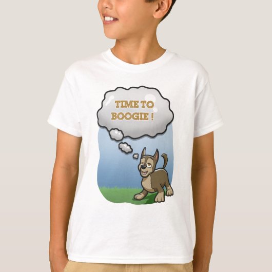 Dog Paw Dance Boogie T - Shirt (Vorderseite)