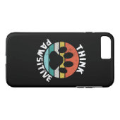 Dog Paw denken Pawsitive Hündin Lover Case-Mate iPhone Hülle (Rückseite (Horizontal))