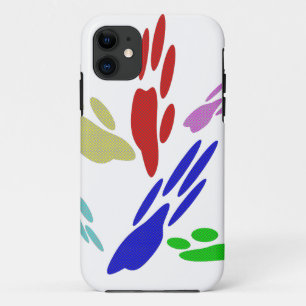 Dog Paw druckt mit Polka Dots Case-Mate iPhone Hülle