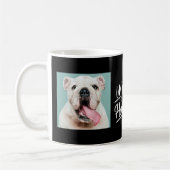 Dog Paw Foto Kaffeetasse (Links)