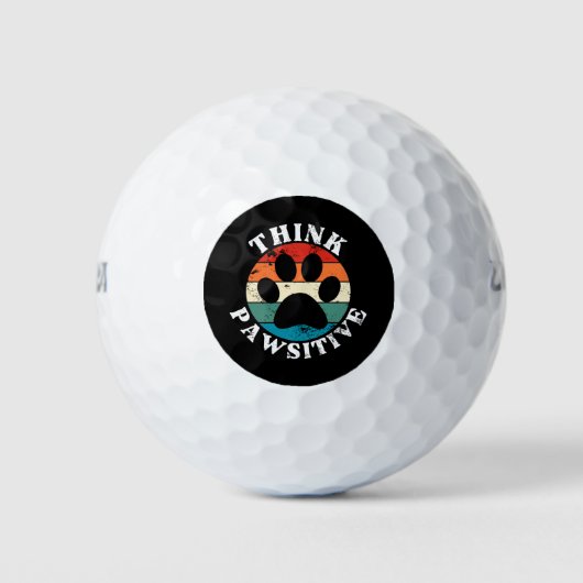 Dog Paw für pawsitiv Golfball (Vorderseite)