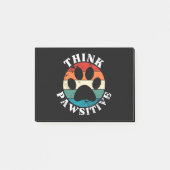Dog Paw für pawsitiv Post-it Klebezettel (Vorderseite)