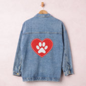 Dog Paw Heart Jeansjacke (Hangar)